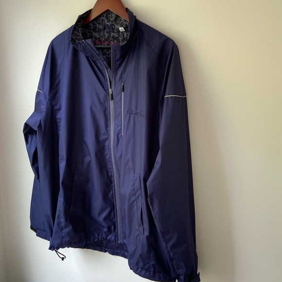 Robert Graham Men’s Long Sleeve Zip Up Windbreaker - Picture 6 of 9